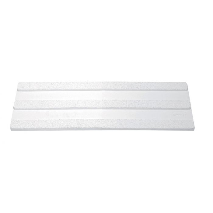 Bande podotactile BAO int/ext 3 nervures guidage linéaire 150 x 625 mm