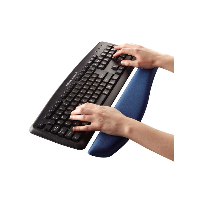 Repose-poignet ergonomique et réglable pour bureau d'ordinateur Noir