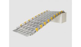 Rampe D'accès Enroulable En Aluminium Roll-a-ramp - 76cm De Large