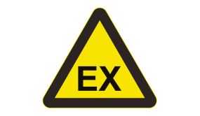 Panneau Triangle Danger Explosif