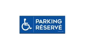 Signalisation - Parking Réservé - handicapé 