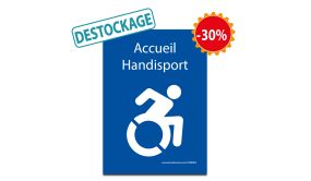 Autocollant - Accueil Handisport