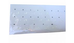 Signalétique Wc Pmr - Braille Et Gravure