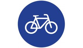Panneau de circulation - piste cyclable