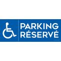 Panneau Parking Réservé logo PMR