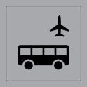 Pictogramme PI TF 027 "Autobus d'aéroport" en Vinyle souple autocollant ISO 7001