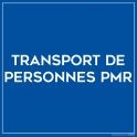 Plaque magnétique pour véhicule "Transport de PMR"