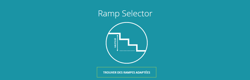 RAMP SELECTOR pour trouver la rampe adaptée