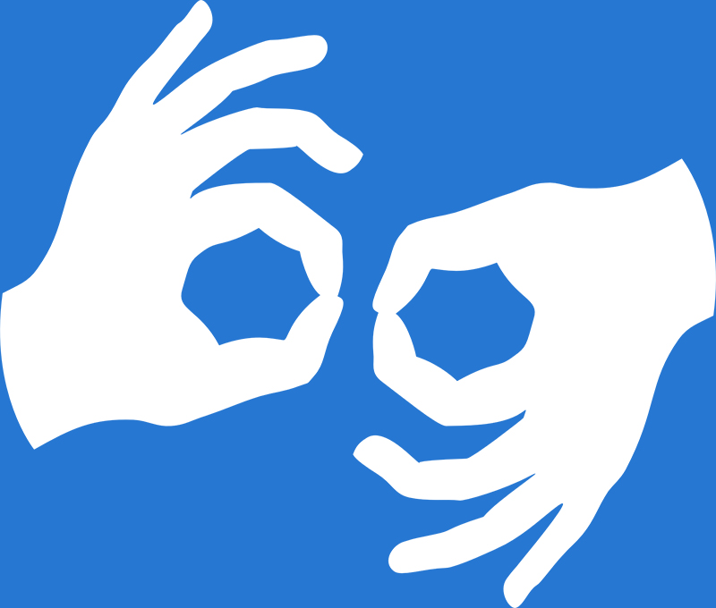 langage des signes logo 2
