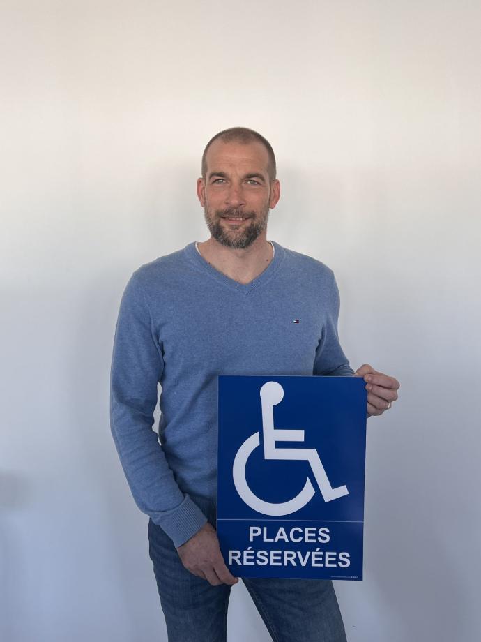 Guillaume, conseiller accessibilité Handinorme