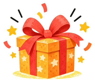 Cadeau illustré : un kit numérique offert après le quiz
